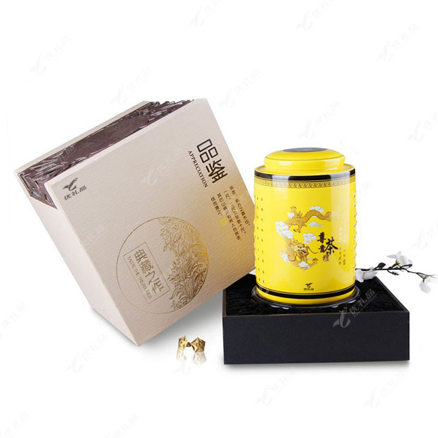 陶瓷茶叶罐高档礼盒装