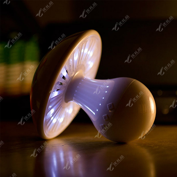 蘑菇无线音箱 LED台灯