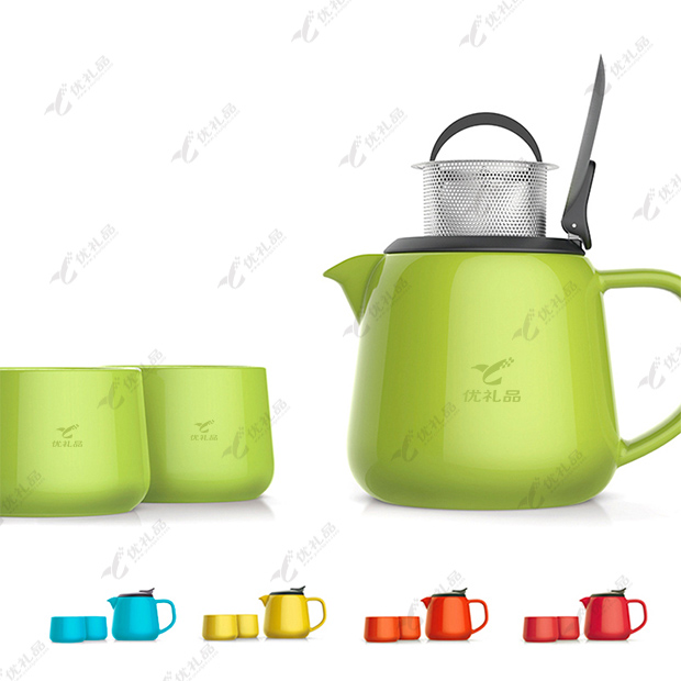 一壶两杯无铅陶瓷茶具套装