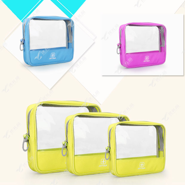 时尚透明防水化妆包