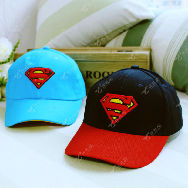 超人归来棒球帽鸭舌帽 儿童棒球帽子