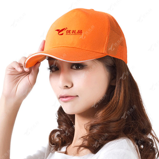 网面广告帽子