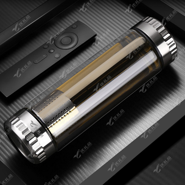 双层玻璃杯透明耐热水杯