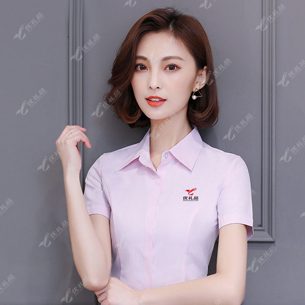 女装短袖衬衫 职业女衬衫
