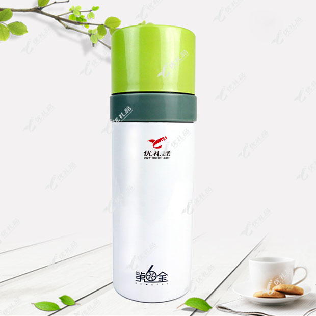 茶颜不锈钢真空保温杯