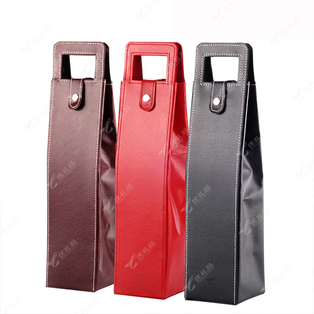 单支棕色酒盒定制