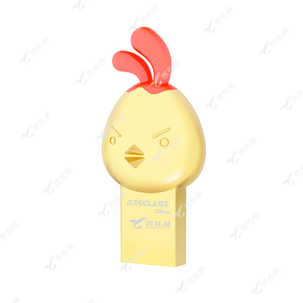 台电车载u盘 鸡年纪念版卡通优盘