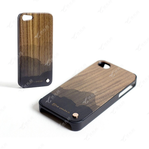 墨 简约中国风 手绘实木IPHONE手机壳