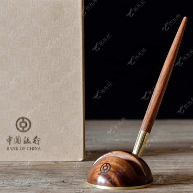 红木礼品笔两件套