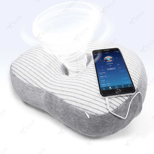 蜗牛睡眠亲肤棉透气午休枕