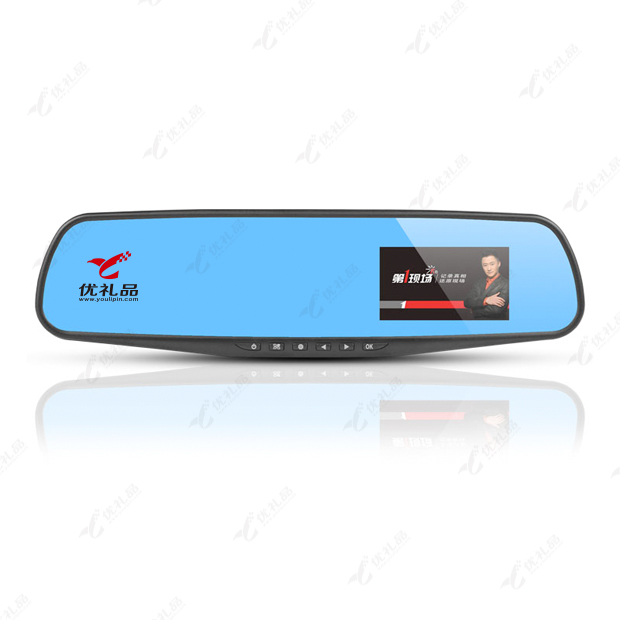 后视镜单录行车记录仪