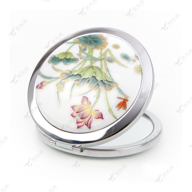 景德镇陶瓷化妆镜
