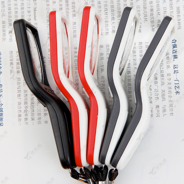 手持式老人阅读放大镜 带灯验钞高清放大镜