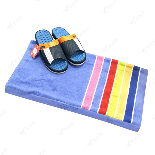 浴巾拖鞋礼盒定制