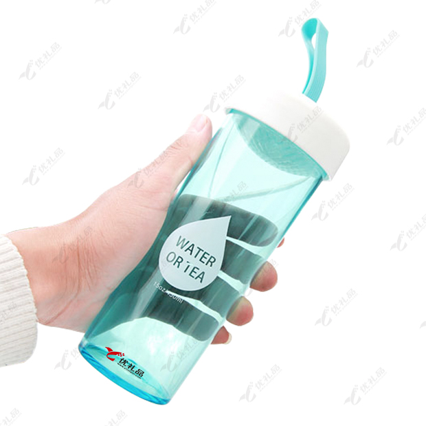 缤纷多色硅胶提手太空杯