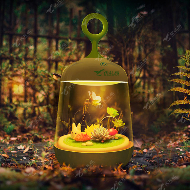 触摸感应七彩LED小夜灯