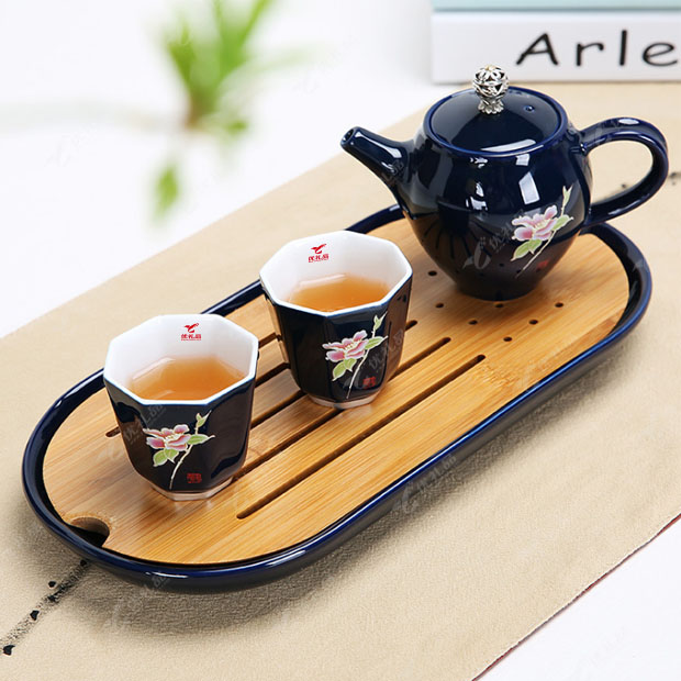 精品功夫茶具套装 办公便携旅行茶具
