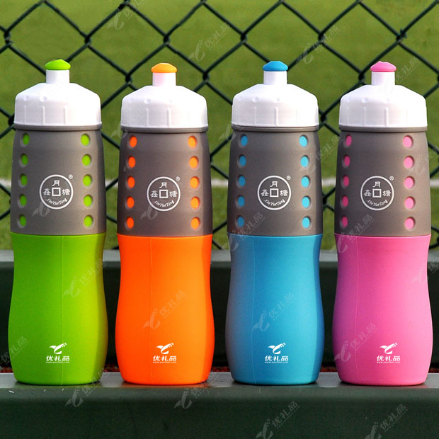 实用便携 户外运动折叠硅胶水壶