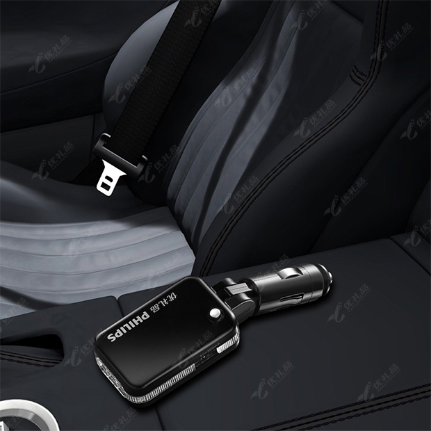 飞利浦车载氧负离子空气净化器