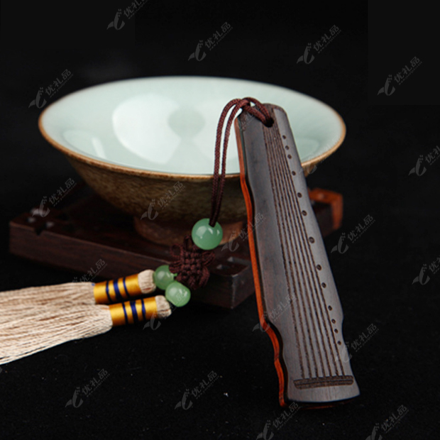 中国风古琴红木U盘