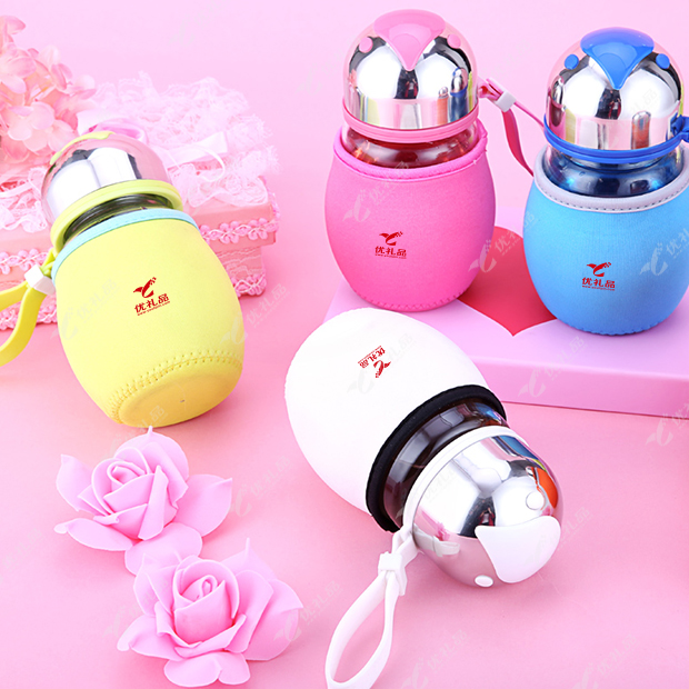 企鹅杯玻璃杯定制