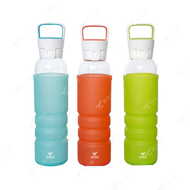 美国康宁便携耐热玻璃运动水壶