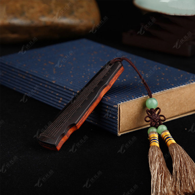 中国风古琴红木U盘