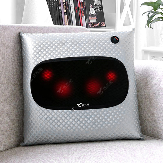 多功能电动颈部腰部无线按摩枕