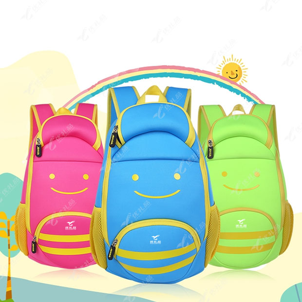 防水环保潜水料儿童书包