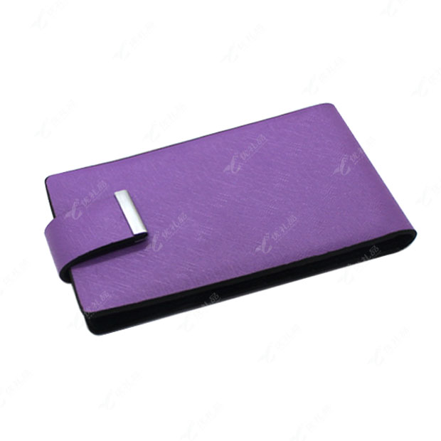 十字纹进口牛皮女士卡包名片包