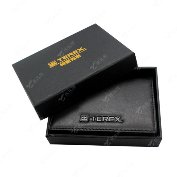 真皮卡包商务名片夹