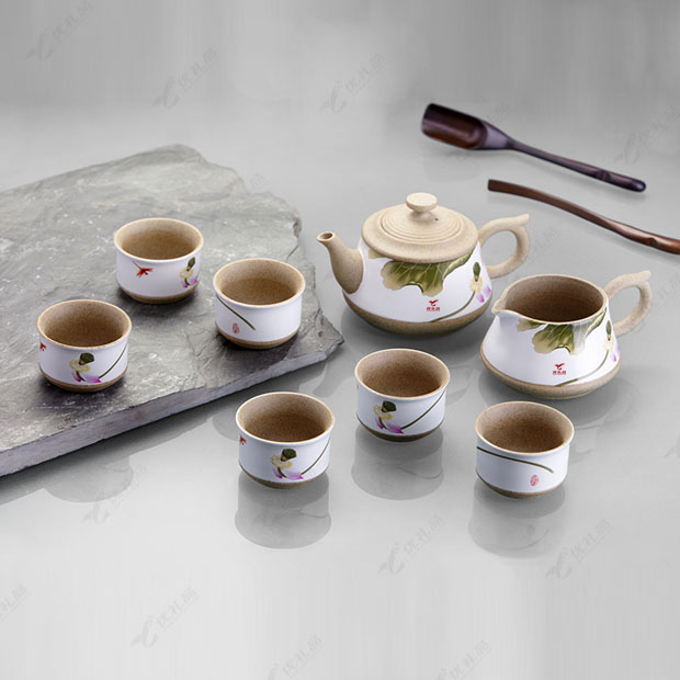玉映砂茶具八件套