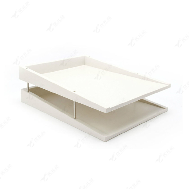 办公桌面摆件资料收纳陈列文件盘 