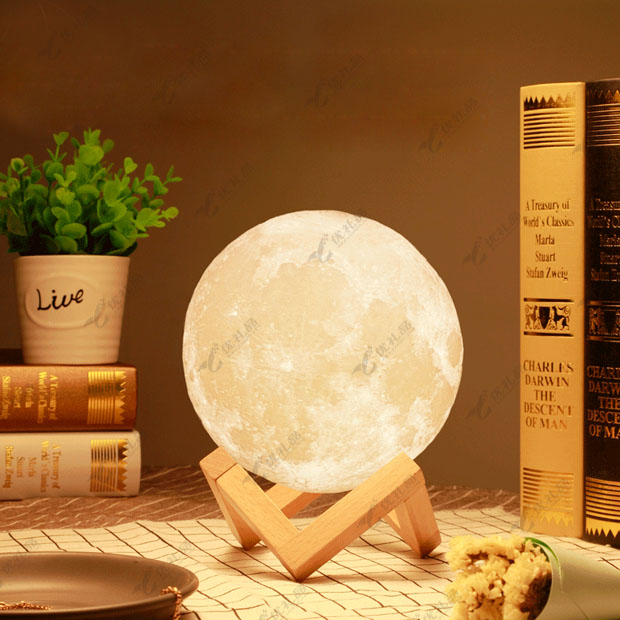 3D触摸月球灯