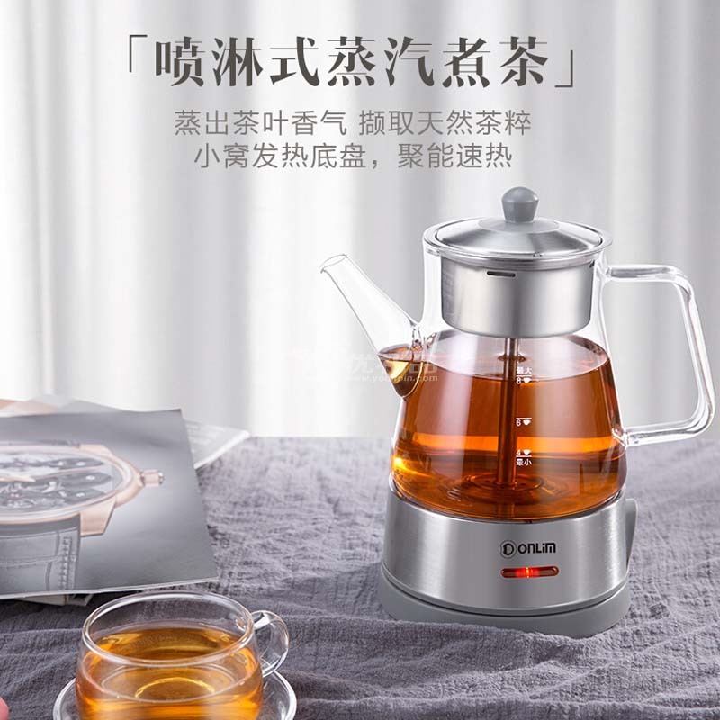 东菱（Donlim）蒸汽喷淋式电热水壶