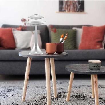 摩炫磁悬浮UFO七彩蓝牙音箱