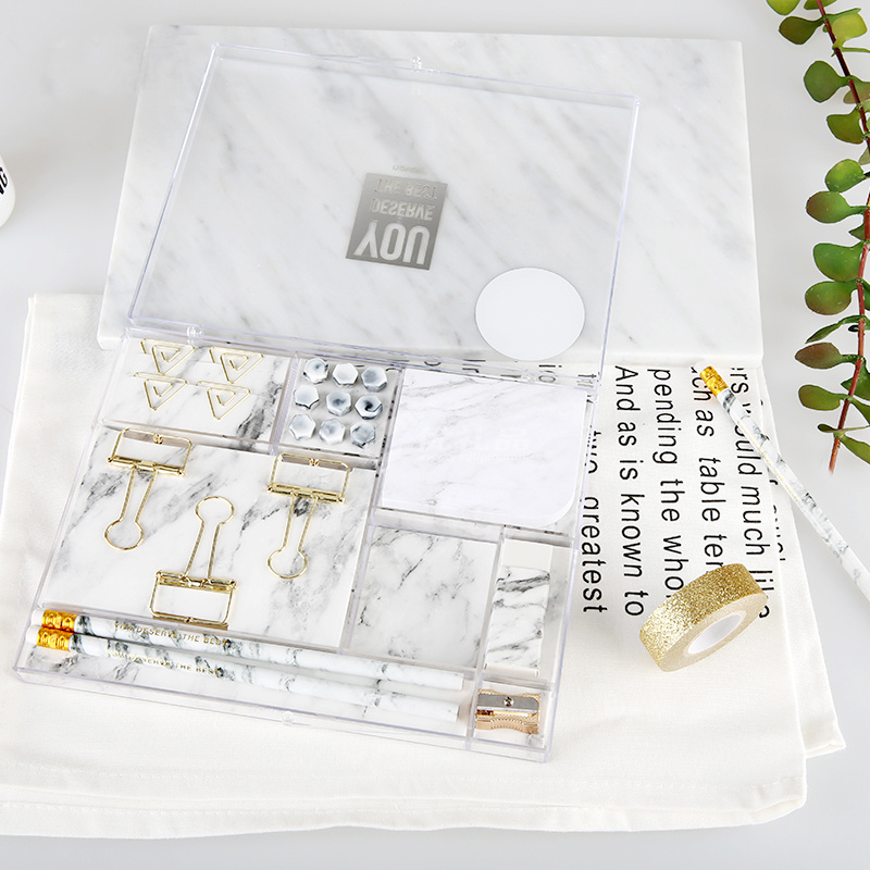 never大理石创意个性文具套装