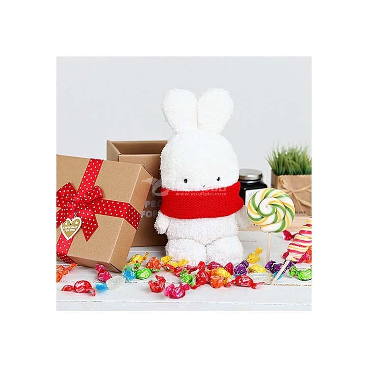 兔子毛绒微波炉暖手宝