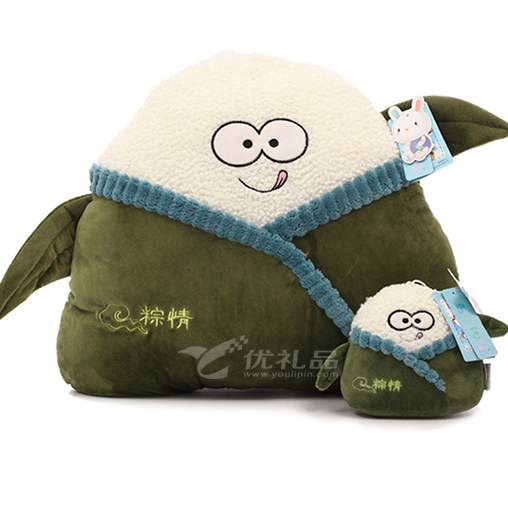 创意粽子毛绒玩具