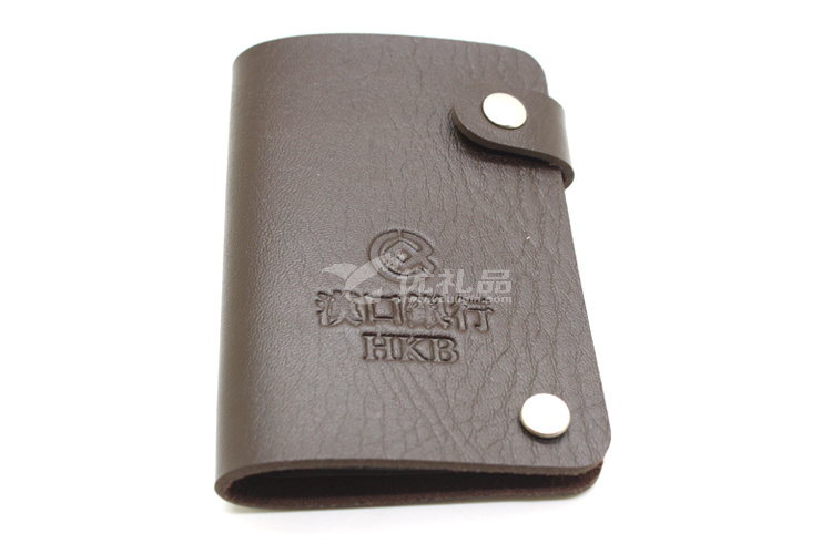 简约防磁銀行卡包优质纯色PU卡包定制印刷LOGO企业禮品定制_2