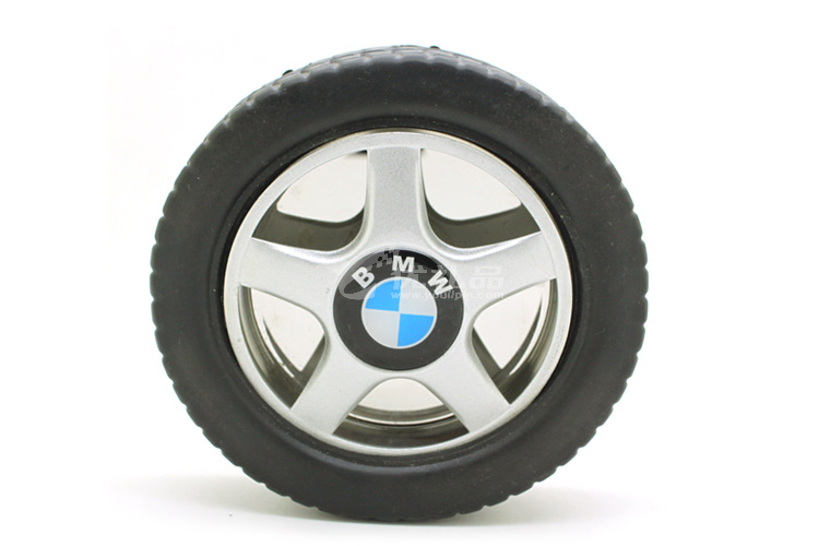 創意禮品 仿宝马轮胎烟灰缸带盖定制 _3