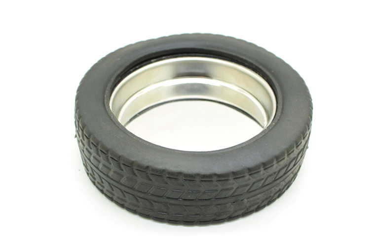 創意禮品 仿宝马轮胎烟灰缸带盖定制 _6