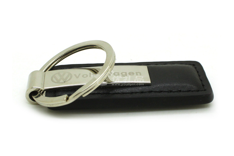 实用pu鑰匙扣简约皮质刻字钥匙圈钥匙挂扣定制_3