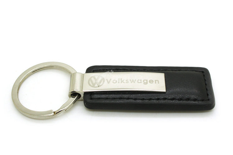 实用pu鑰匙扣简约皮质刻字钥匙圈钥匙挂扣定制_5