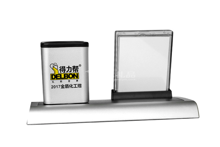 七彩万年历笔筒/多功能电子笔筒/大广告位 _1