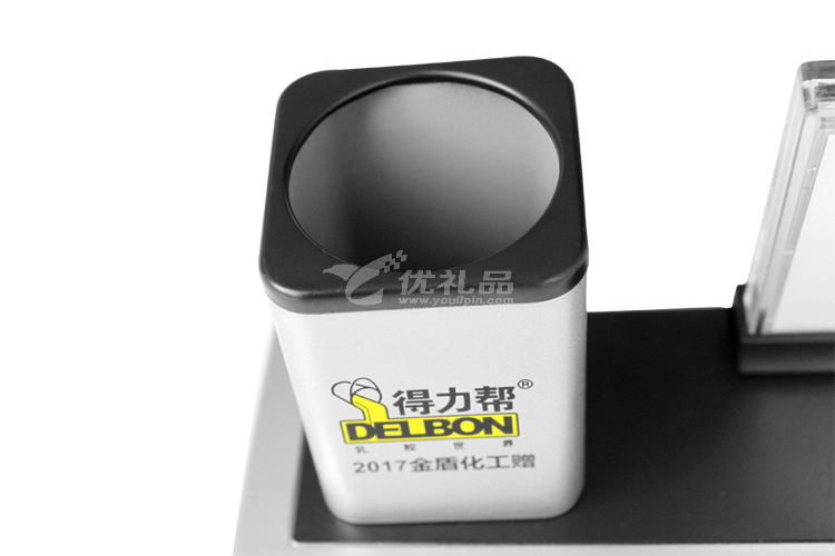 七彩万年历笔筒/多功能电子笔筒/大广告位 _3