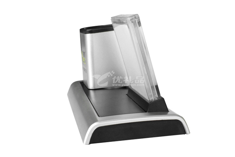 七彩万年历笔筒/多功能电子笔筒/大广告位 _4