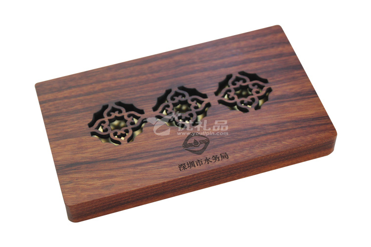 高檔窗棂書簽名片夾禮盒套裝_4