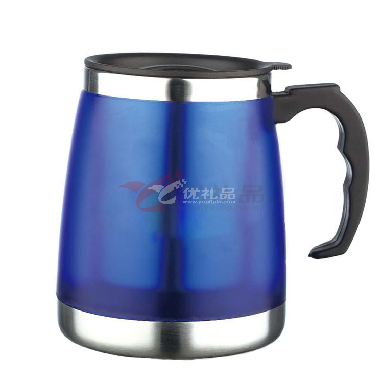 啤酒杯 广告杯 磨砂面 450ml