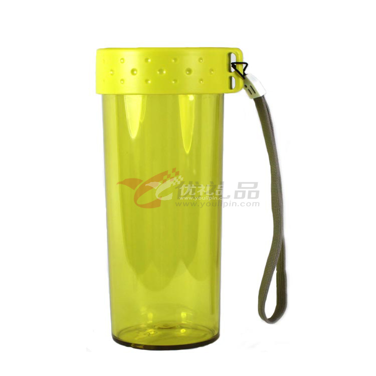 单层随身杯带挂绳（520ML)